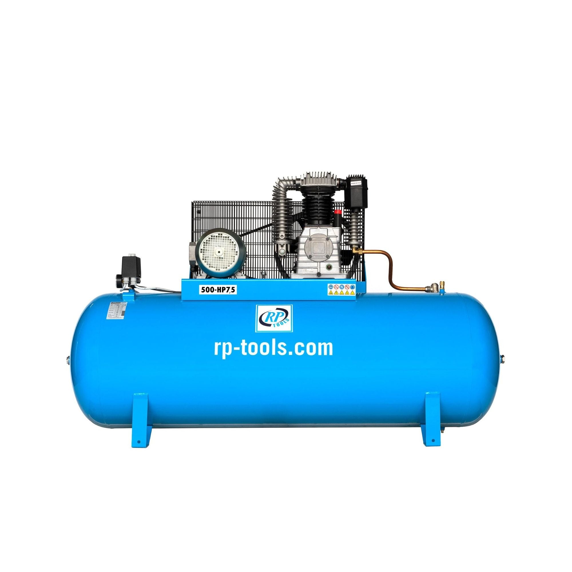 Compressor liggend 500L RP-LP-PR500-75T-V01