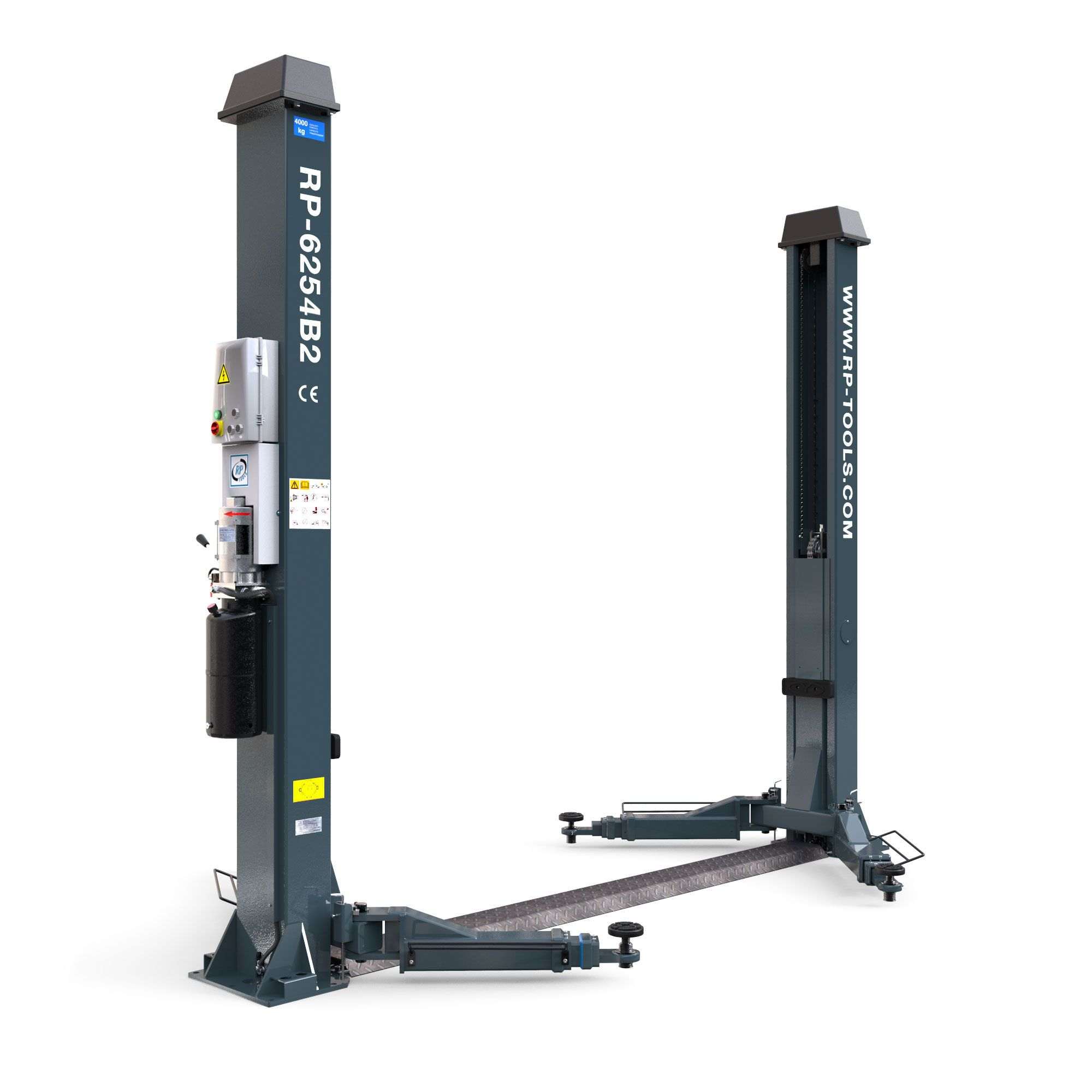 Hefbrug 2-kolommer RP-R-6254B2V-ATC - Onderbouw